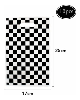 Pack 10 Bolsas Dulce Hot Wheels Diseño Cumpleaños Decoración