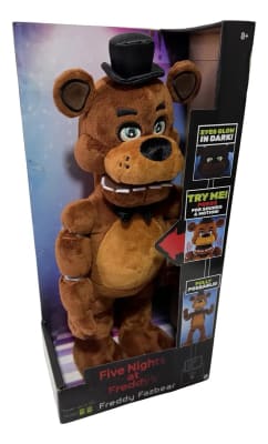 Peluche Freddy Fazbear 35 Cm Sonidos Ojos Luminosos Fnaf