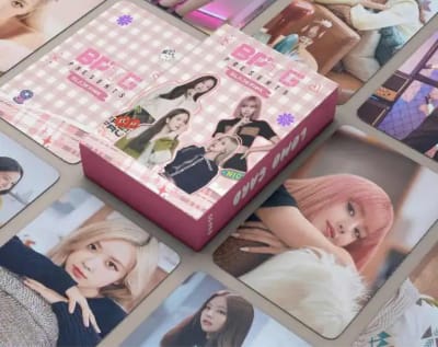 Set 55 Photocards / Lomo Card Blackpink The Game1