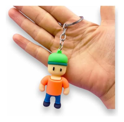 Llavero Stumble Guys Accesorio Mr. Stumble 7 Cm Diseño1