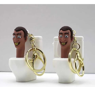 Llavero Diseño Skibidi Toilet