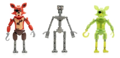 Figura Fnaf Endo-01 Foxy Radioactive 15,24 Cm Jazwares