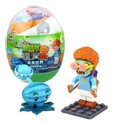 Figura Bloques Construcion Plantas Vs Zombies Pvz050118 8cm