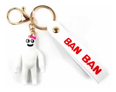 Llavero Banballena Silicona De Garten Of Banban Juego 2023