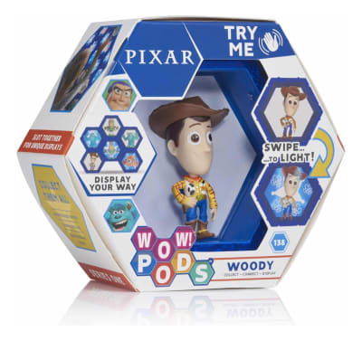 Woody Wow! Pods Disney Pixar Figura Iluminada Coleccionable