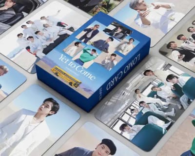 Set 55 Photocards / Lomo Card Bts Yet To Come 2022