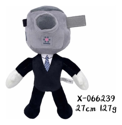 Peluche Felpa Skibidi Toilet Camara Man 2023 27 Cm1