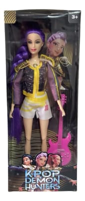 Muñeca Rumi Golden 30cm Guerreras Kpop Luz Y Musica Up Up1