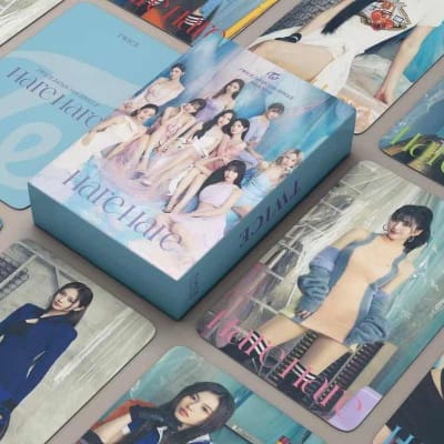 Set 55 Photocards / Lomo Card Twice - Hare Hare 2023 Single