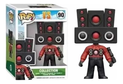 Figura Skibidi Toilet Tipo Pop Genérico Titán Speaker Man