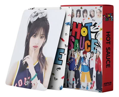 Set 55 Photocards Tipo Lomo Card Babymonster Hot Sauce 9x6cm1