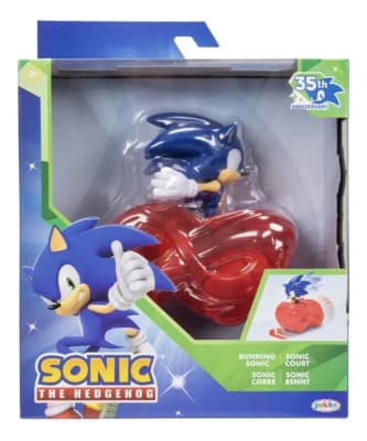 Figura Sonic Running 10cm 35 Aniversario Con Funcion