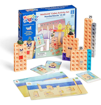 Set Numberblocks Mathlink Cubes 21-30 Actividades Niños 326