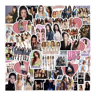 60 Stickers Katseye K-pop Vinilo Decorativo Fans Pegatinas