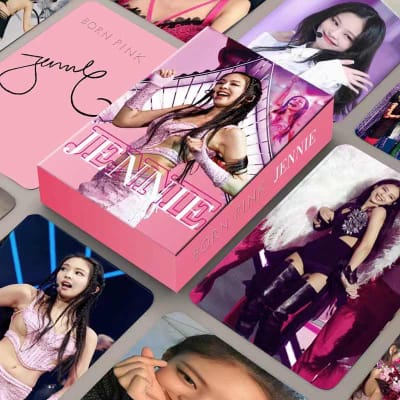 Set 55 Photocards / Lomo Card Jennie - Blackpink K-pop1