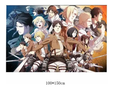 Tela De Fondo Decoración Attack On Titan Shingeki No Kyojin1