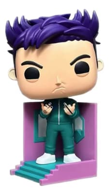 Figura Squid Game Thanos 12 Cm Vinilo Genérico Juego Calamar1