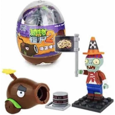 Figura Bloque Construcción Plantas Vs Zombie Nro. Pvz0501141