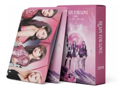 Set 55 Photocards / Lomo Card Blackpink Ready For Love1