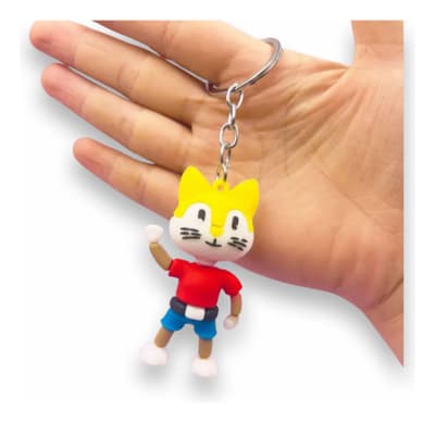 Llavero Stumble Guys Accesorio Meow Épico 7 Cm Diseño