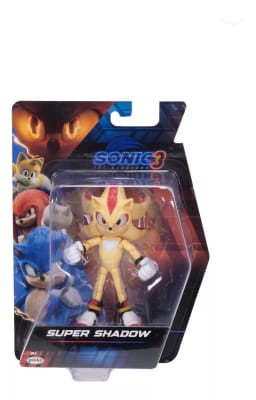 Figura Super Shadow Wave 3 Sonic 3 22pts Articulads Oficial