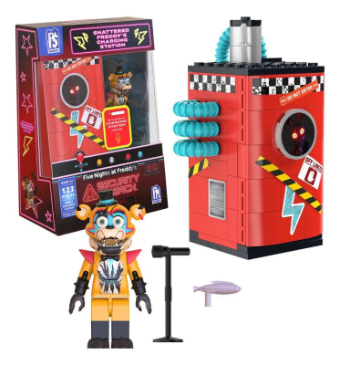 Playset Shattered Estilo Roto Freddy Fnaf 123 Pcs Oficial