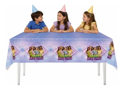 Mantel Plastico Katseye Kpop Cumpleaños 108x180 Cm Fiestas