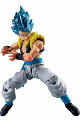 Figura Gogeta Azul Súper Saiyayin 13 Cm Articulada Bandai