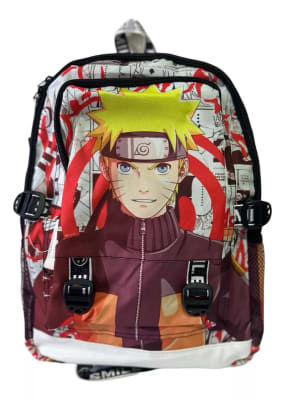 Mochila Escolar Diseño Naruto Shippuden 18lt 40x30x15cm
