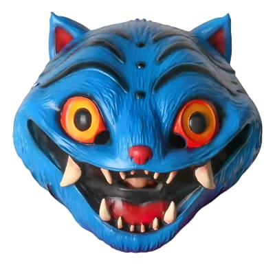 Mascara Latex Tigre Derpy Demon Hunter 28x30x18cm Cosplay Kp1