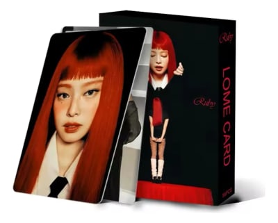Set 55 Photocarf Tipo Lomo Card Jennie Ruby Blinks Calidad