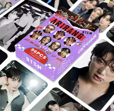 Lomo Cards Bt21 Arirang World Tour 60 Cards + 36 Stickers