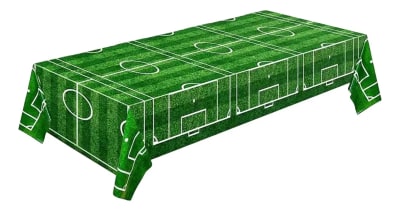 Mantel Cotillon Soccer Futbol Cumpleaños 137x264cm Fiestas