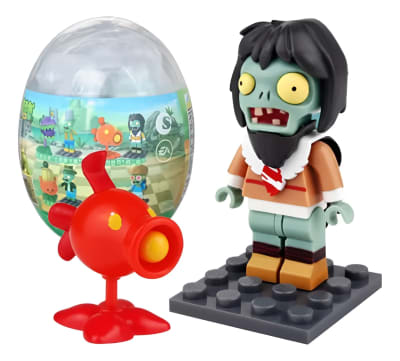 Figura Plantas Vs Zombies Pvz050117 8cm Bloques Construcción1