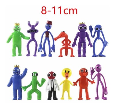 Pack 12 Figuras De Rainbow Friends Roblox