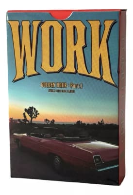 Set 55 Photocards Tipo Lomo Card Ateez - Work