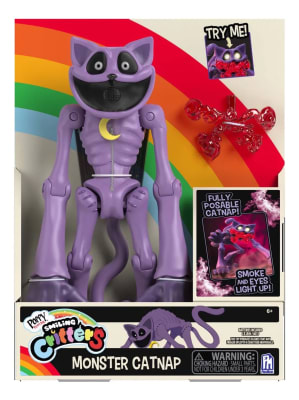 Figura Monstruo Catnap 30 Cm Deluxe Poppy Playtime Original