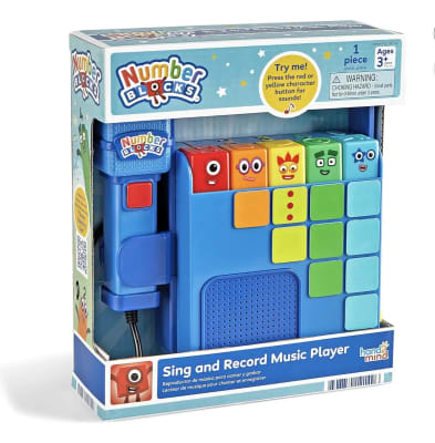 Karaoke Numberblocks Infantil Graba Voz Con Micrófono