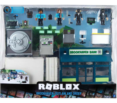 Roblox Playset Brookhaven: Outlaw And Order Deluxe Figuras