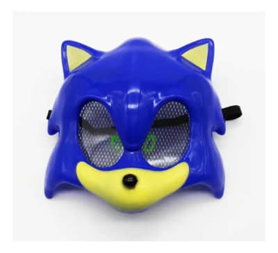 Mascara Cosplay Sonic Niños Fiestas Hallowen Cumpleaños1