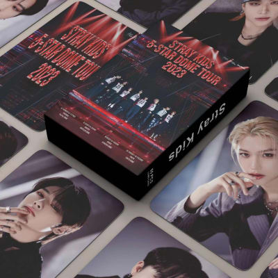 Set 55 Photocards Tipo Lomo Card Stray Kids 5-star Tour 20231