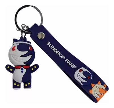 Llavero Moondrop Fnaf 5cm Silicona1