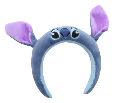 Cintillo De Felpa De Stitch Diseño 18cm