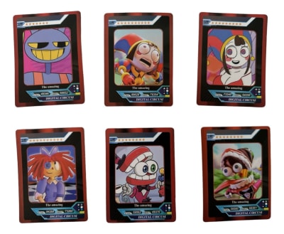 Pack 6 Cartas Serie Amazing Circus Digital