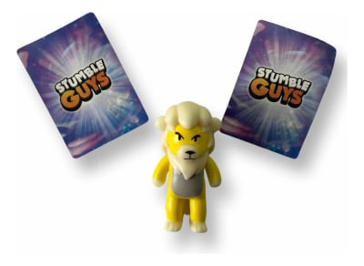Figura 10cm Kiara Stumble Guys + 2 Tarjetas Al Azar