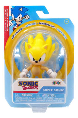 Figura Sonic The Hedgehog 2.5 Super Sonic (classic)
