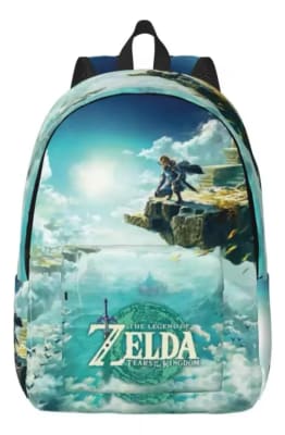 Mochila Diseño Zelda Legend Calidad 18l1
