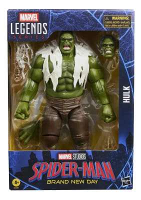 Figura De Acción Spider-man Brand New Day Hulk1