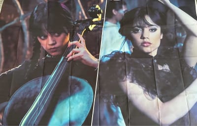 Tela De Fondo Decoración Merlina Baile Vinilo 100x150 Cm