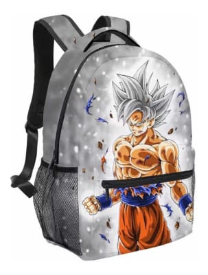 Mochila Escolar Goku Ultra Instinto Dragon Ball Super